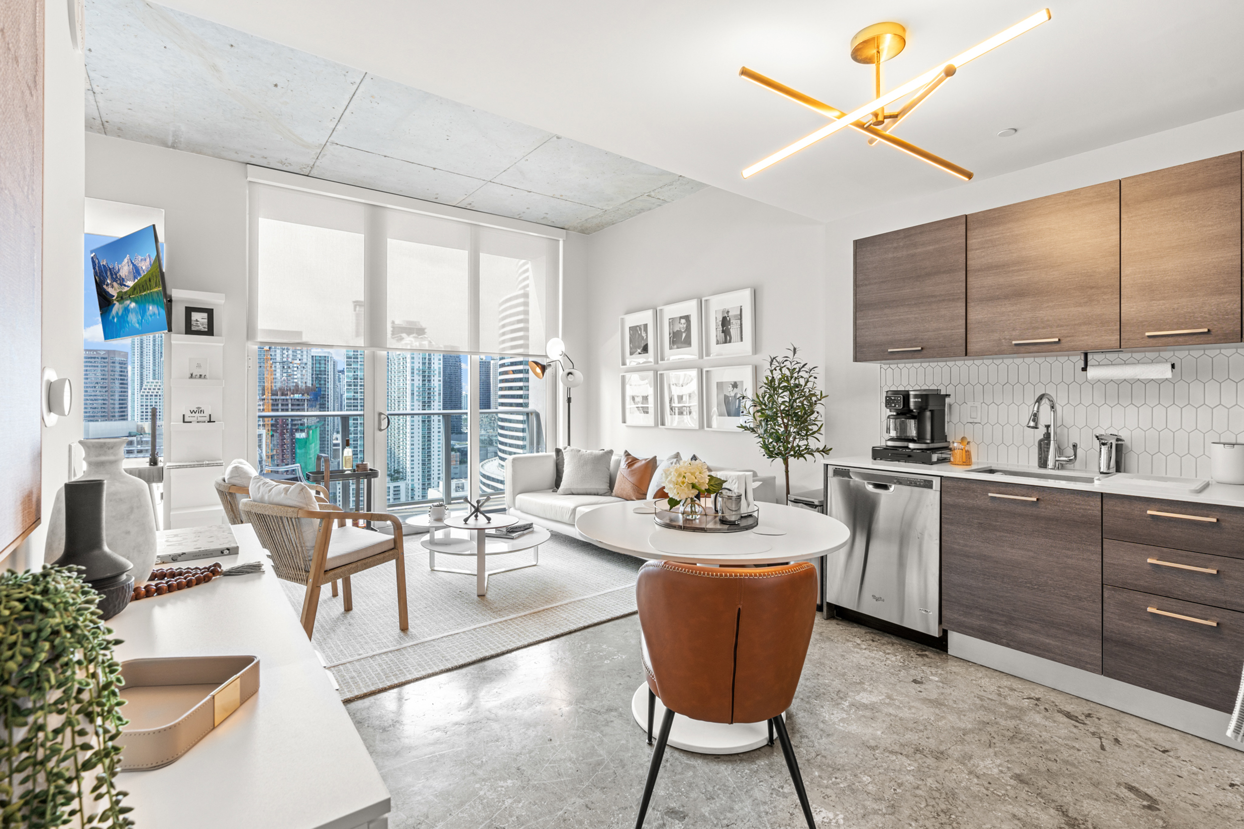 Beautifully staged Miami rental